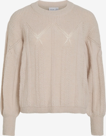 VILA Pullover 'VITULI' i beige: forside