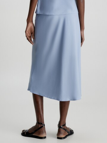 Calvin Klein Regular Skirt in Blue