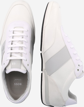 BOSS Black Sneakers 'Saturn' in White