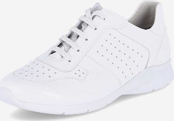 SEMLER Athletic Lace-Up Shoes in White: front