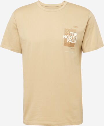 THE NORTH FACE Funkční tričko 'FOUNDATION' – zelená: přední strana