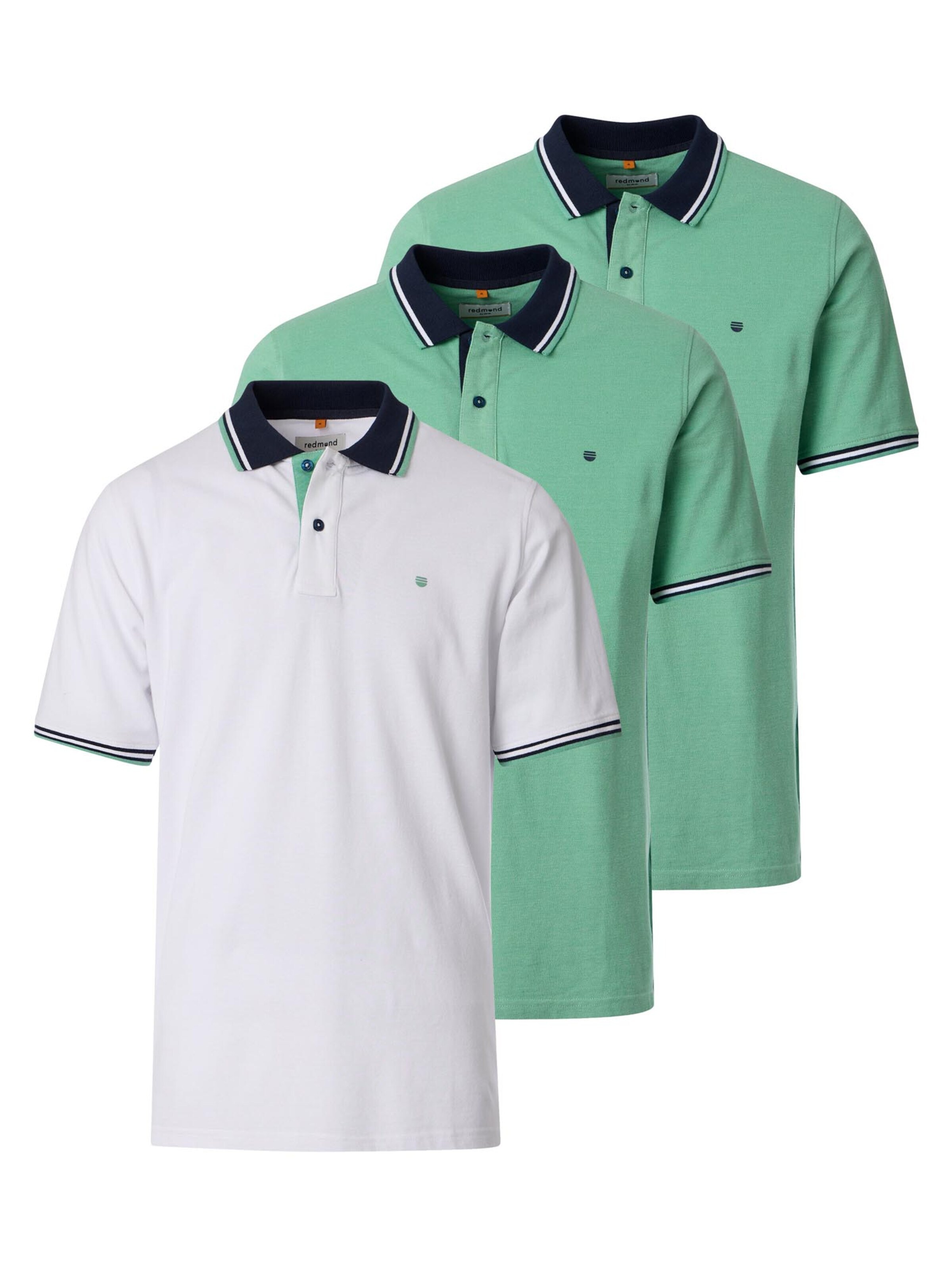 redmond Shirt 'Basic' in Green: front