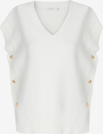 TATUUM Liivi 'Kama' värissä valkoinen: etupuoli