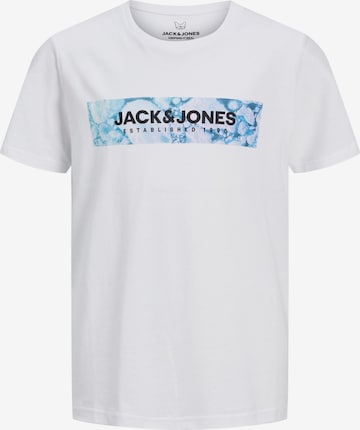 Jack & Jones Junior Shirt 'Anniv' in Wit: voorkant