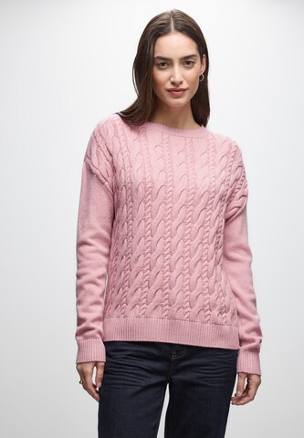 STREET ONE Pullover in Pink: Vorderseite