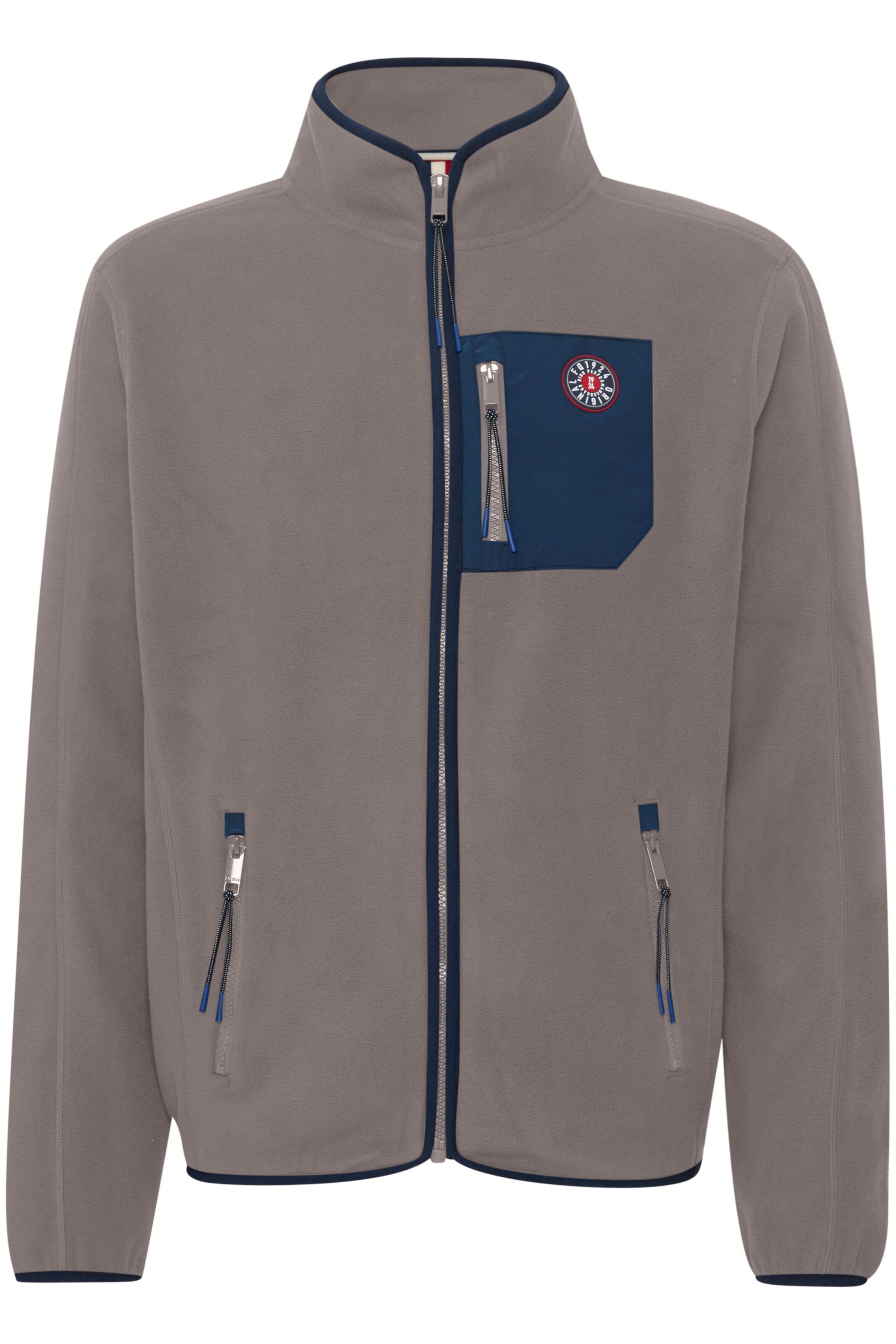 FQ1924 - Chaqueta polar 'Luis' en gris: frente
