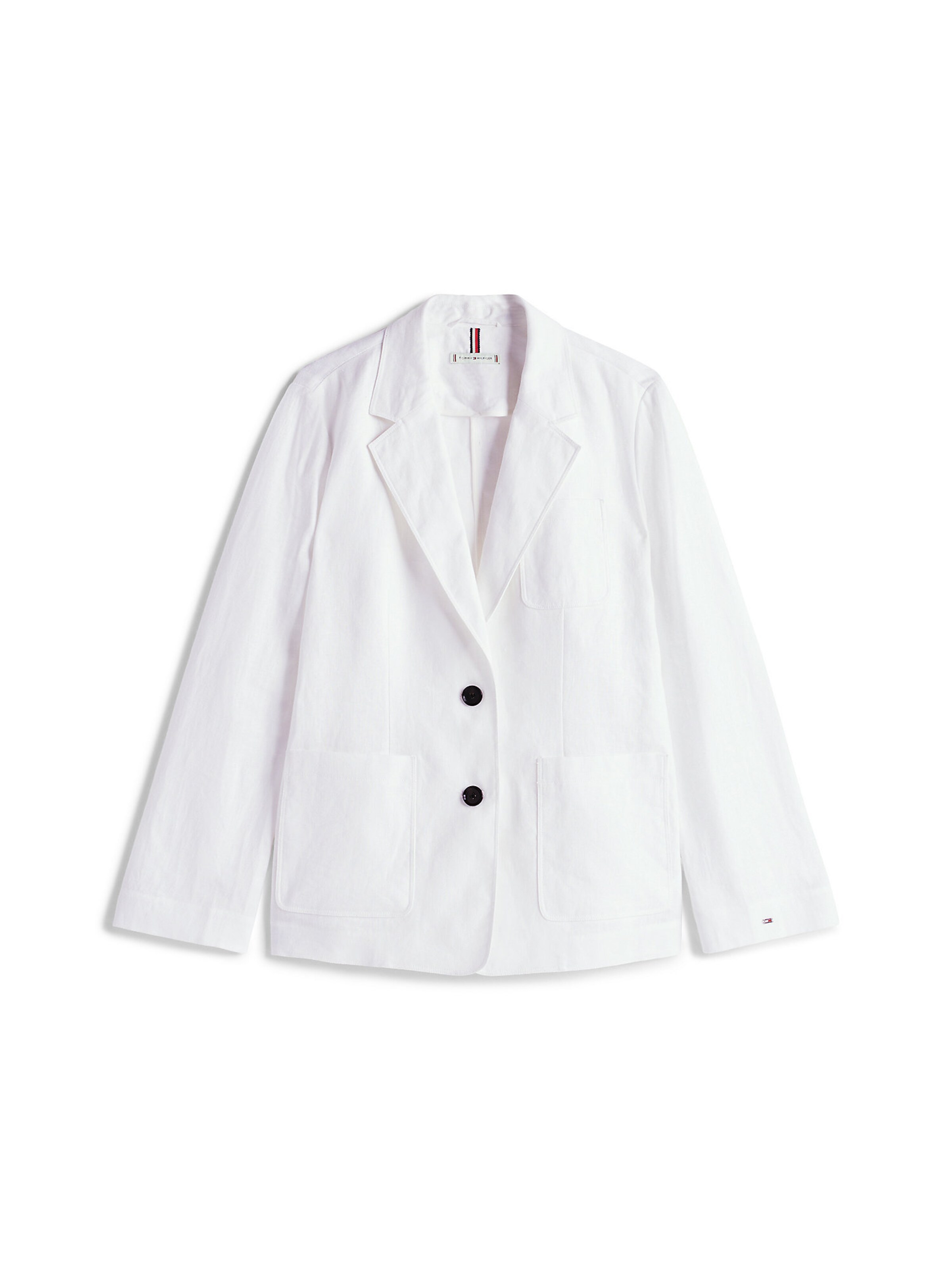 Blazer TOMMY HILFIGER en blanc : devant