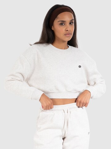 Smilodox Sweatshirt 'Amelia' in Beige: Vorderseite
