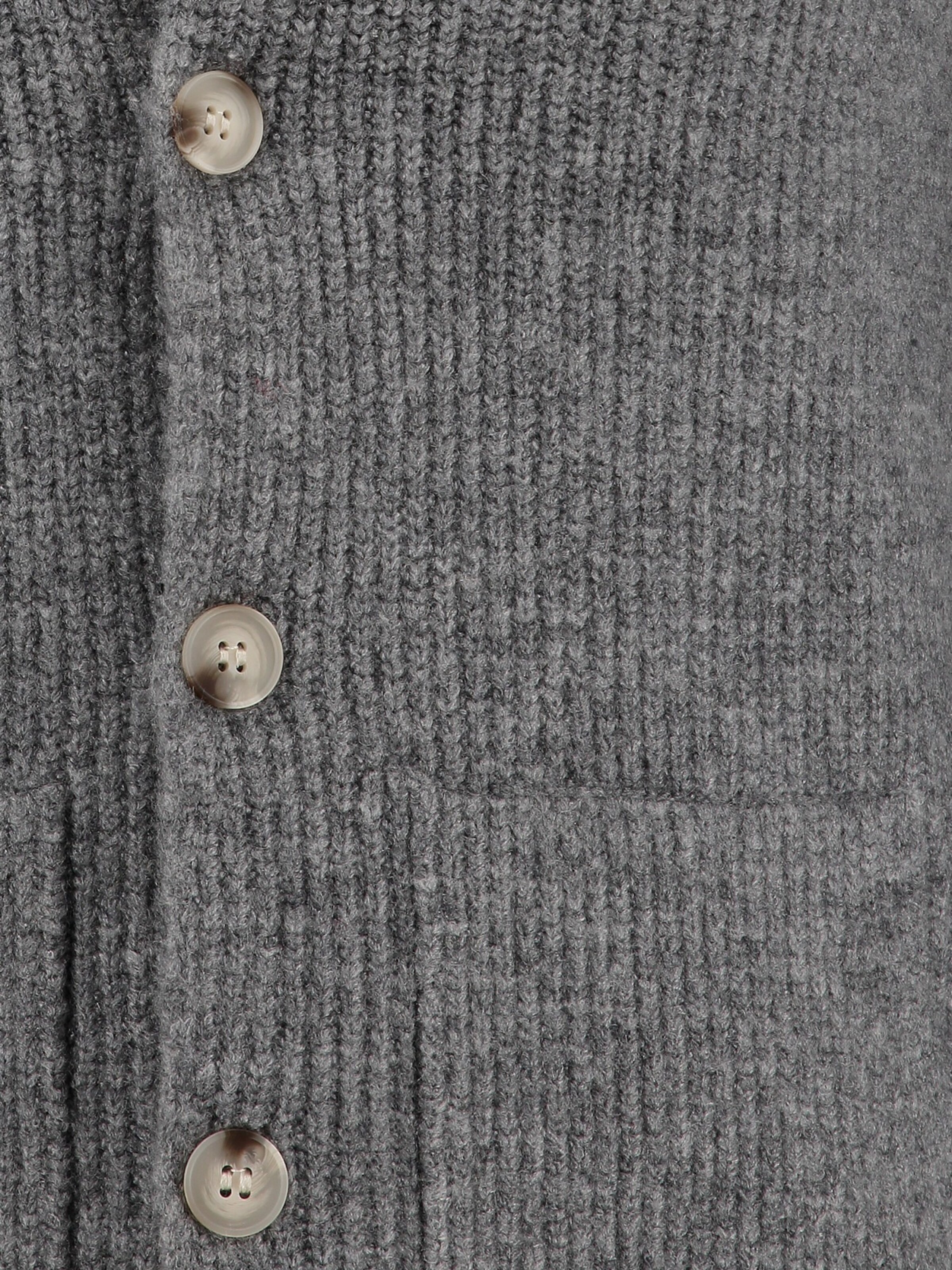 Key Largo Gebreid vest 'KLLUZERN' in Grijs