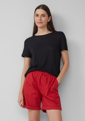 T-shirt s.Oliver en noir : devant