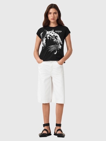 AllSaints Тениска 'IVANA ANNA' в черно