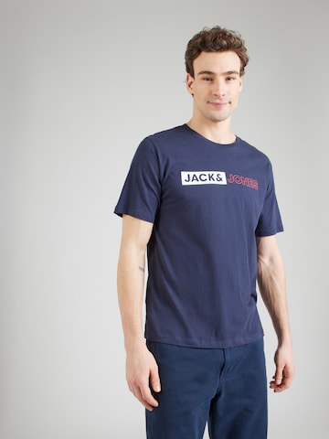 JACK & JONES T-Shirt in Blau: Vorderseite