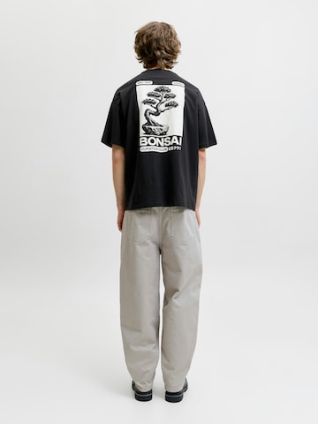 JACK & JONES T-Shirt 'JJDYLAN' in Schwarz: Vorderseite