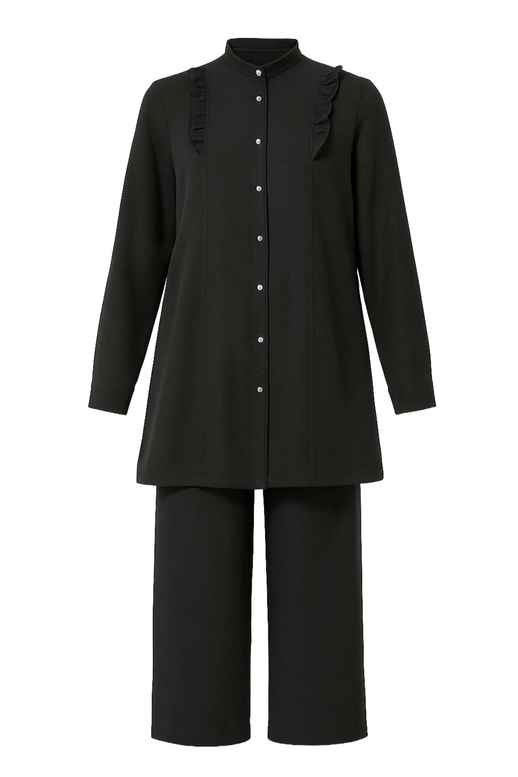 MODAMIHRAM Pantsuit in Black: front