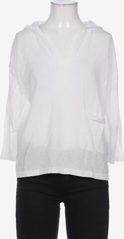 OUI Sweatshirt & Zip-Up Hoodie in S in White: front