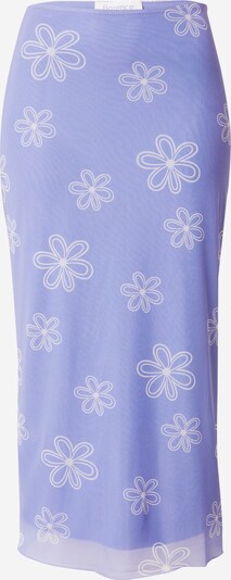 florence by mills exclusive for ABOUT YOU Jupe 'Fairgrounds' en violet clair / blanc, Vue avec produit