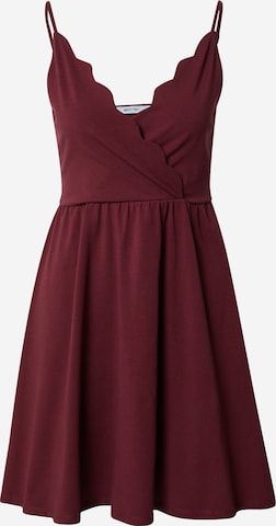 Robe ABOUT YOU en rouge : devant