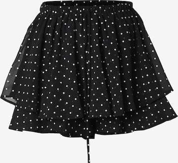 Estelou - Falda 'Polka' en negro: frente