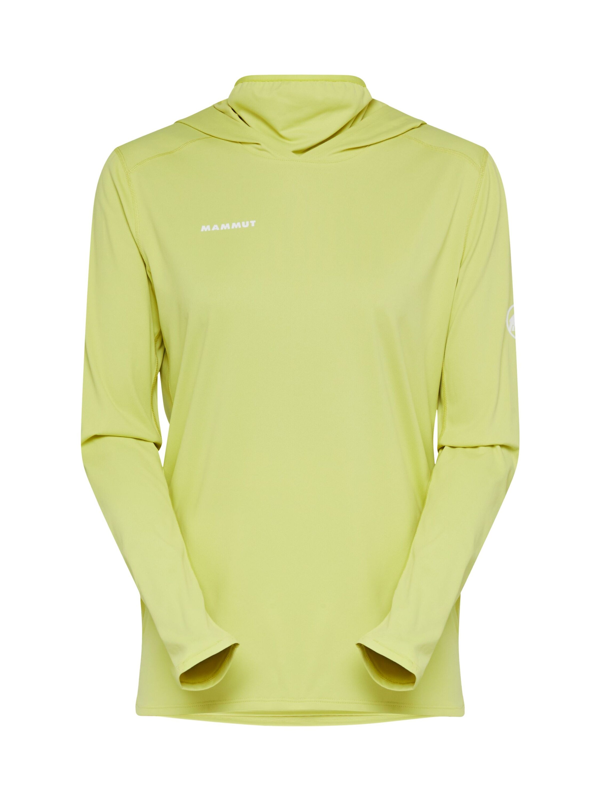 MAMMUT Shirt in Yellow: front