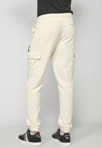 KOROSHI Конический (Tapered) Брюки-карго в Белый
