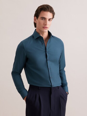 Coupe slim Chemise business SEIDENSTICKER en bleu