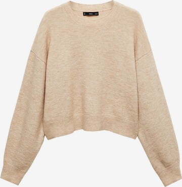 MANGO Pullover 'Camander' in Beige: predná strana