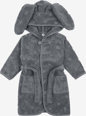 Müsli by GREEN COTTON Bathrobe in Grey: front