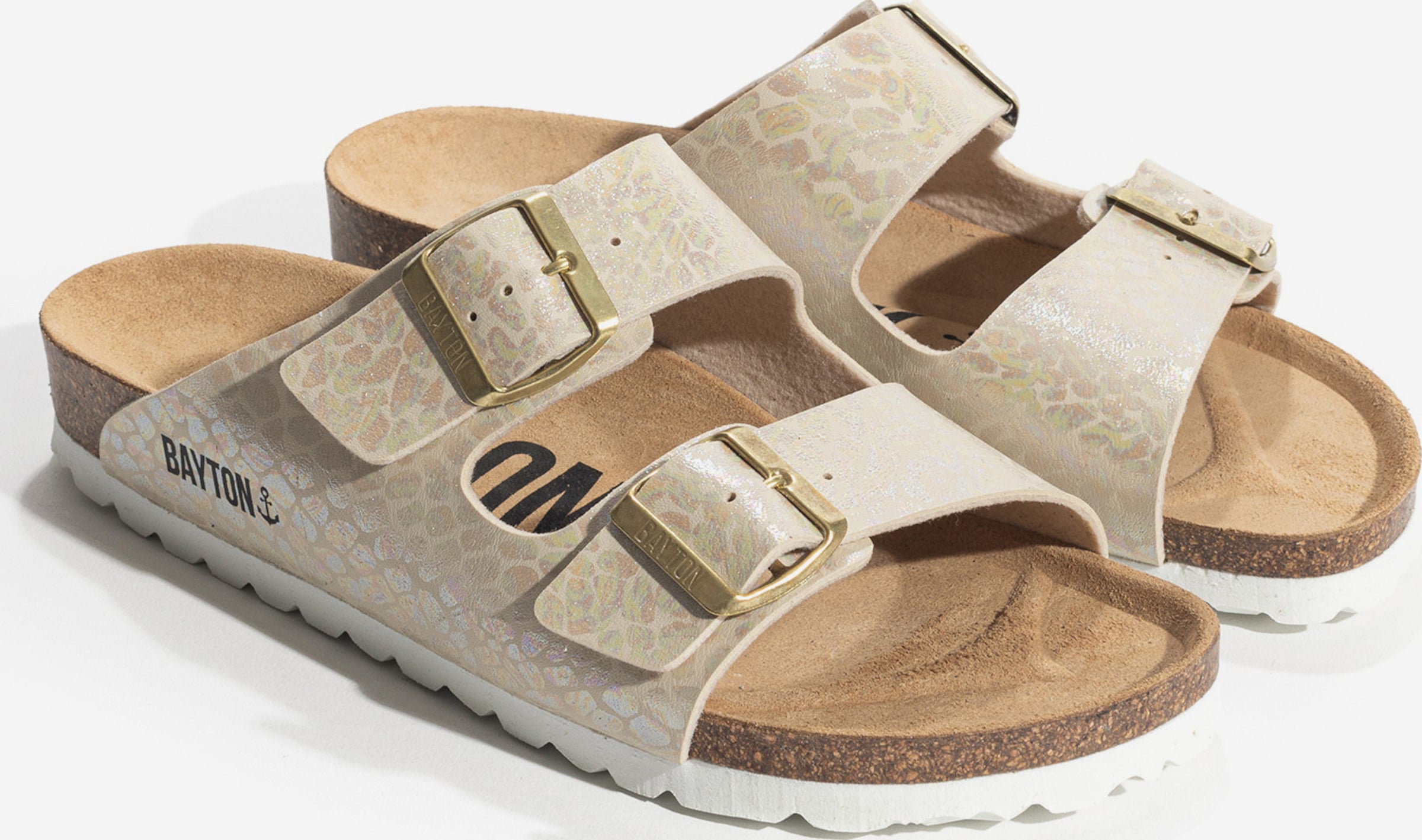 Bayton Pantolette 'Atlas' in Beige, Ecru ABOUT YOU