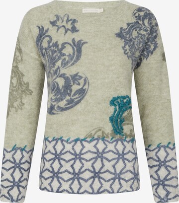 eve in paradise Sweater 'Bibiane' in Green: front