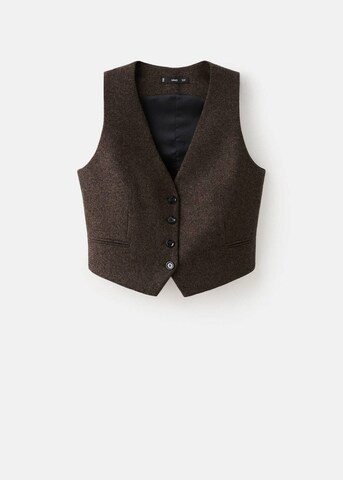 MANGO Vest 'Piper' in Brown