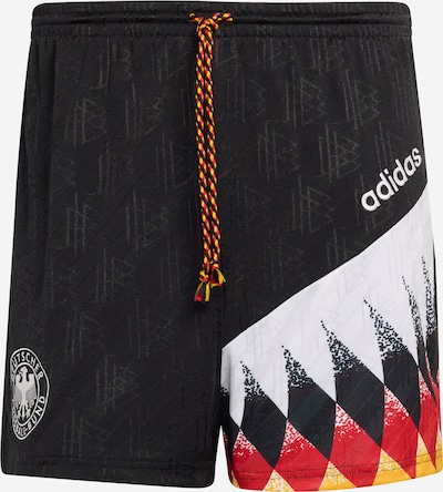 XS dydžio Sportinės kelnės 'Home DFB 94' iš ADIDAS PERFORMANCE, spalva – geltona / raudona / juoda, Prekių apžvalga