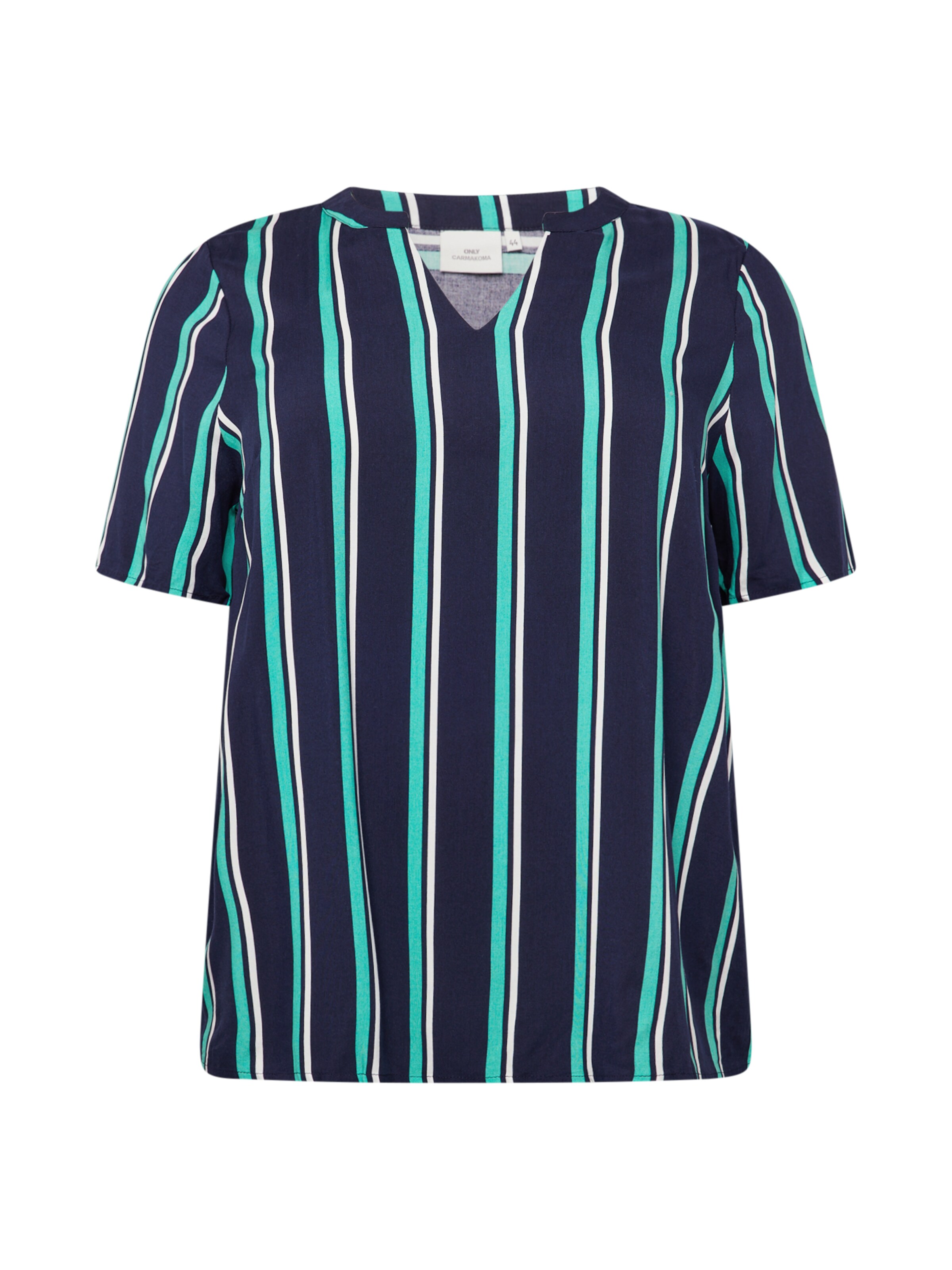 ONLY Carmakoma Блуза 'CARBABOOST' в синьо: отпред