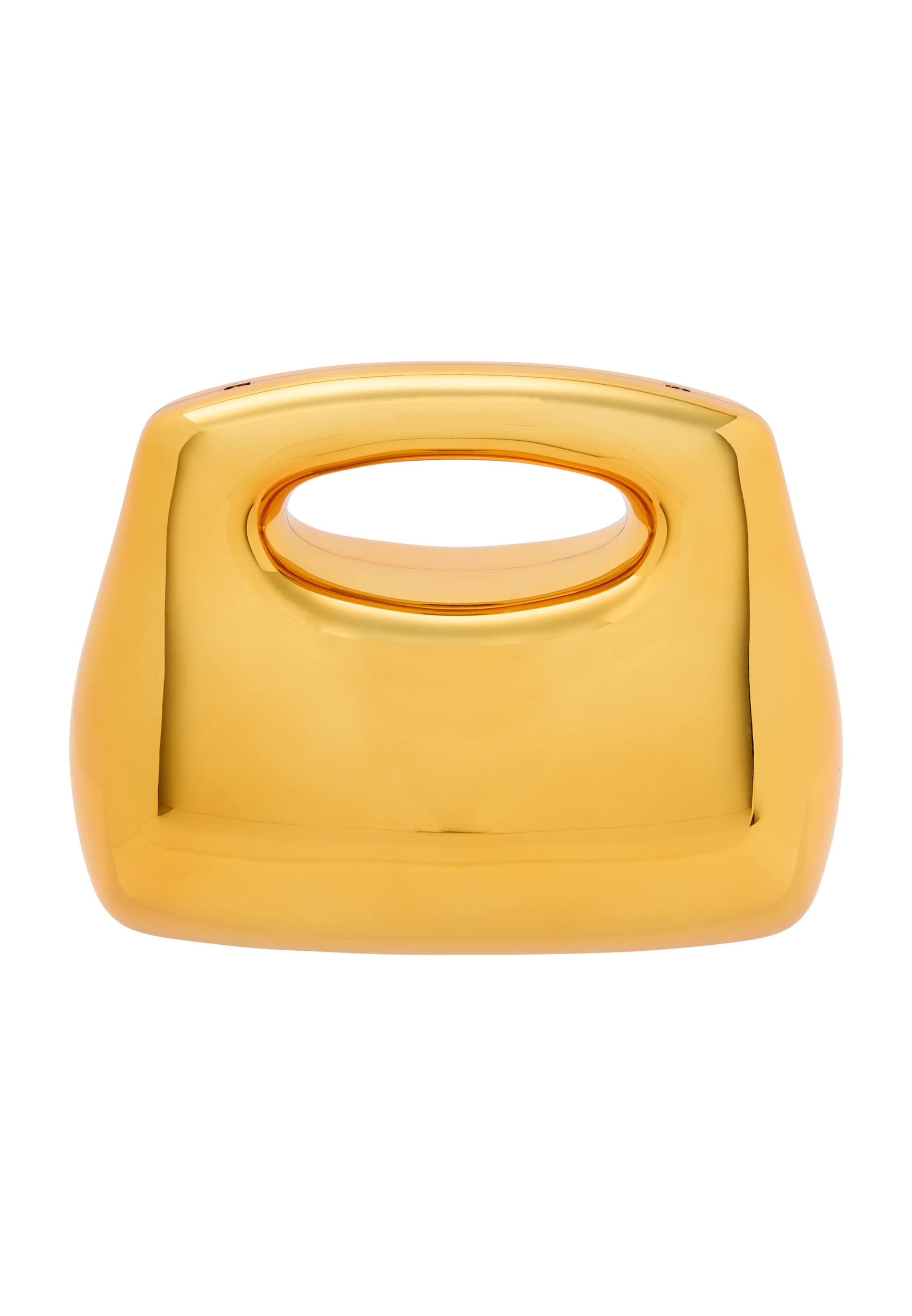 myMo at night Handbag in Gold: front