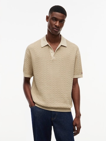 TOMMY HILFIGER Пуловер в зелено: отпред