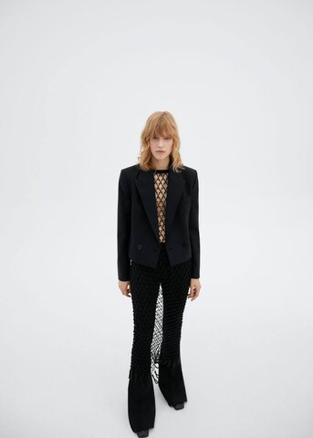 MANGO Blazer 'america' in Black