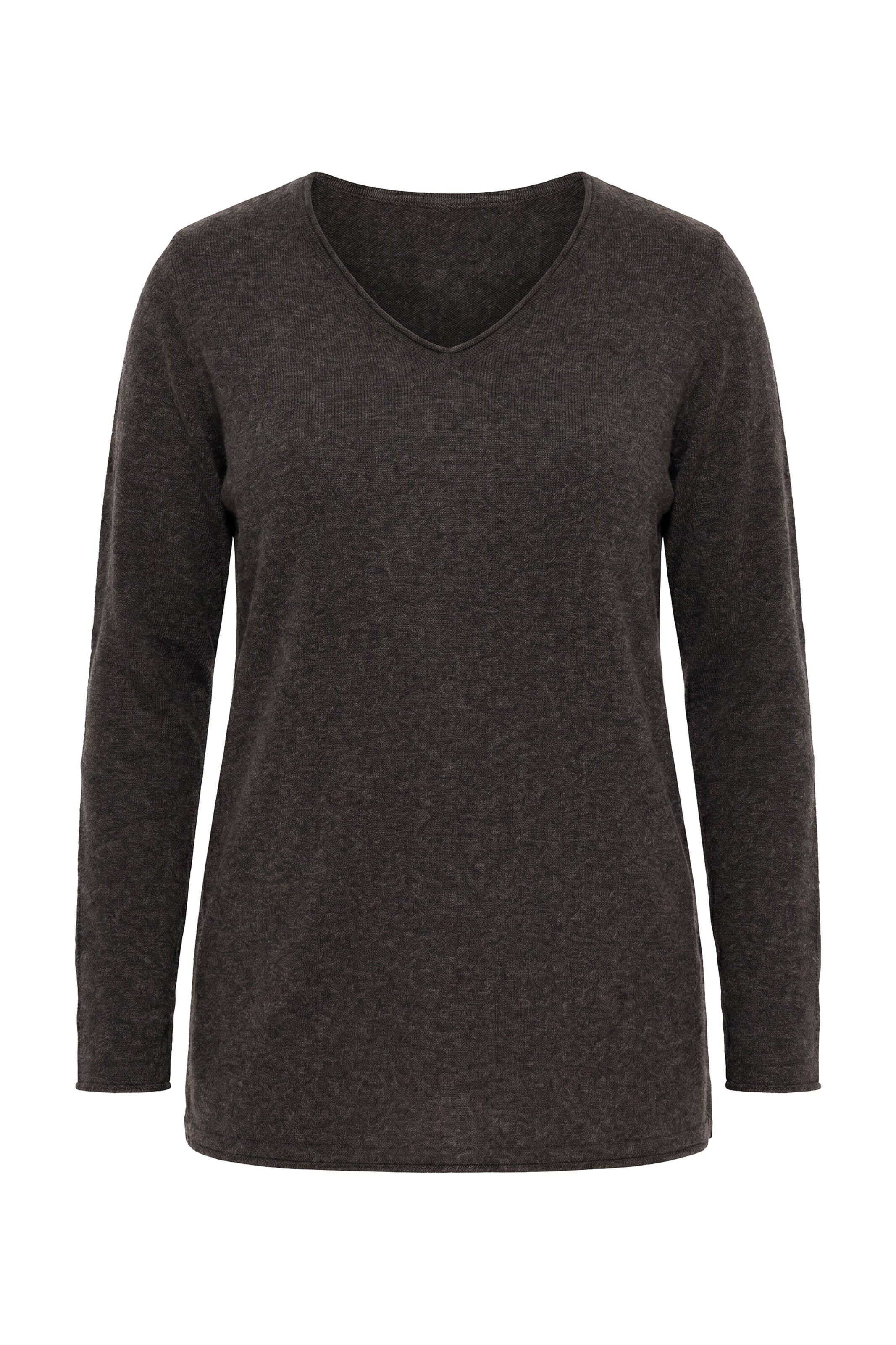 Ulla Popken Pullover in Braun: Vorderseite