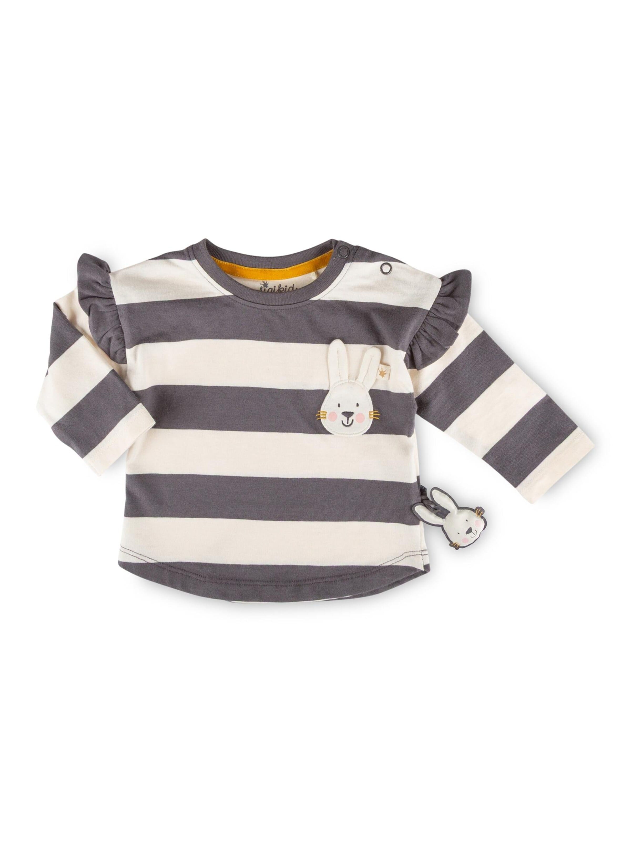 SIGIKID Shirt in 62/Regular in grau / weiß, Produktansicht