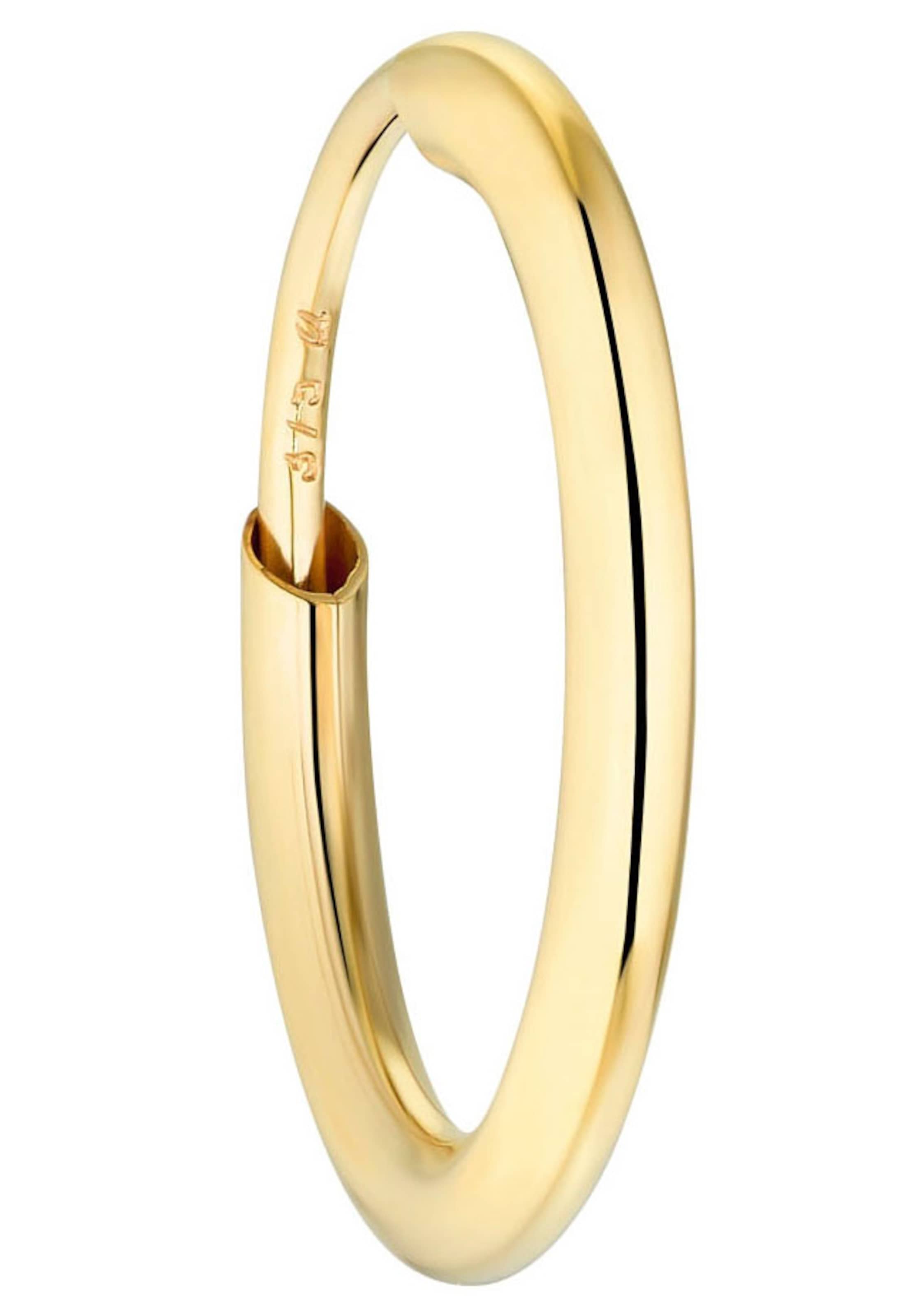 AMOR Ohrringe in Gold: Vorderseite