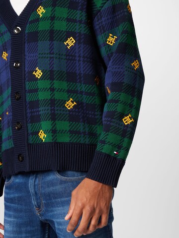 TOMMY HILFIGER Neuletakki värissä sininen