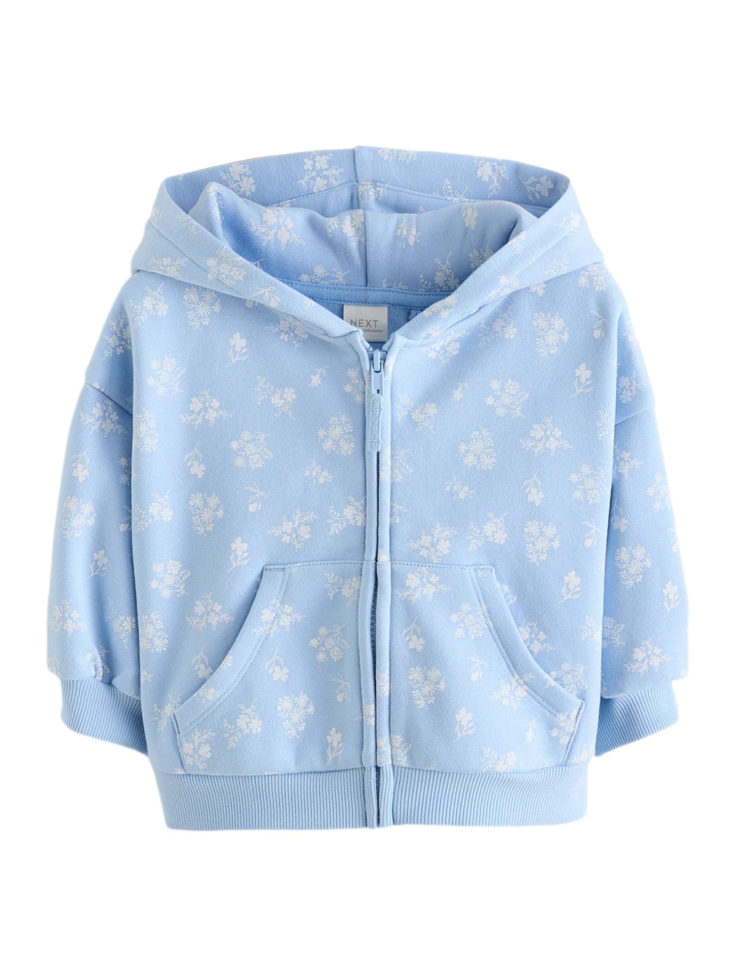 Giacca di felpa di Next in blu: frontale