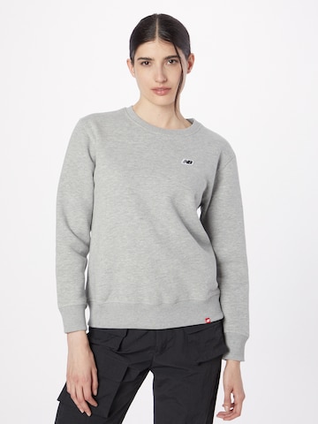 new balance - Sudadera en gris: frente