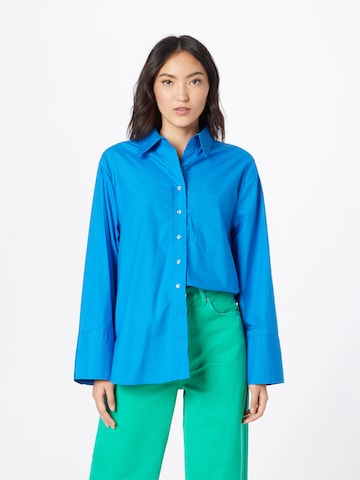 Gina Tricot Blouse 'Gizem' in Blauw: voorkant