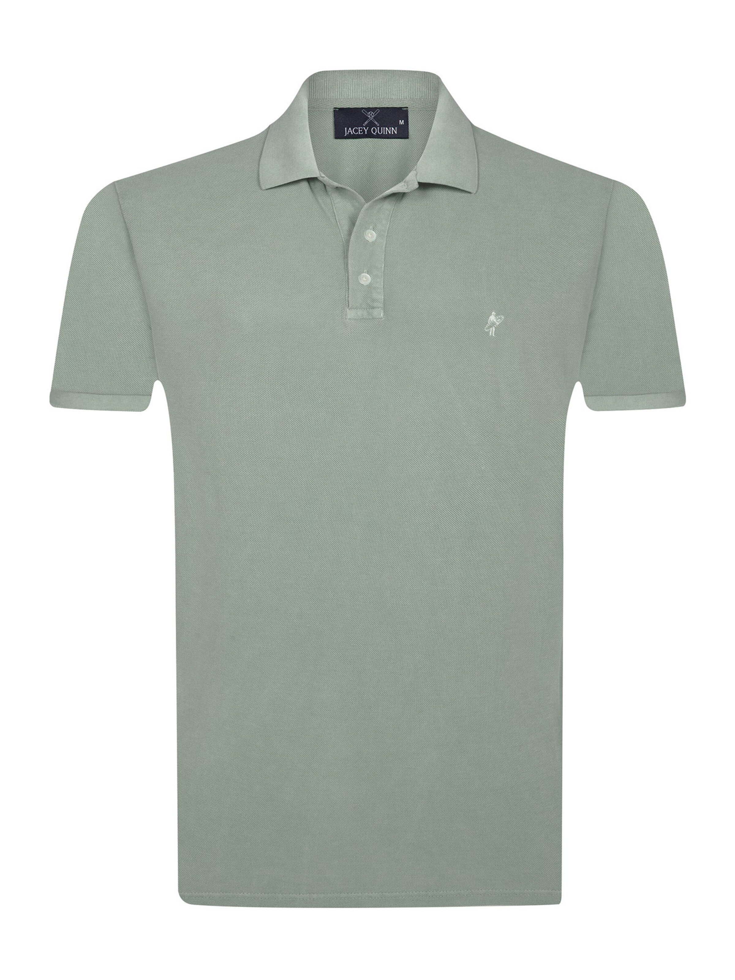 Jacey Quinn Tričko – zelená: přední strana