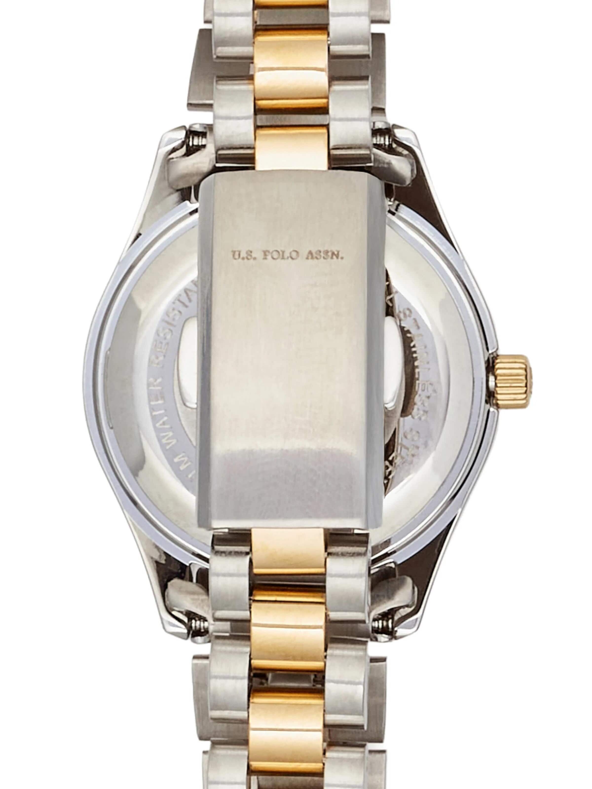Orologio analogico 'Charlotte' di U.S. POLO ASSN. in bianco