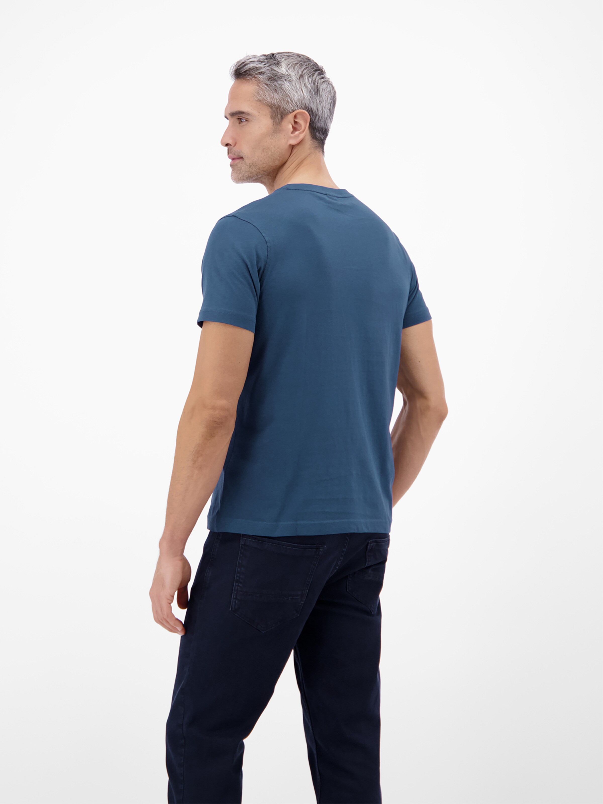 T-Shirt LERROS en bleu