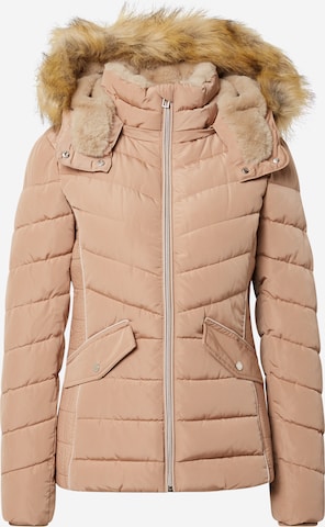 TOM TAILOR Winter Jacket in Beige: front