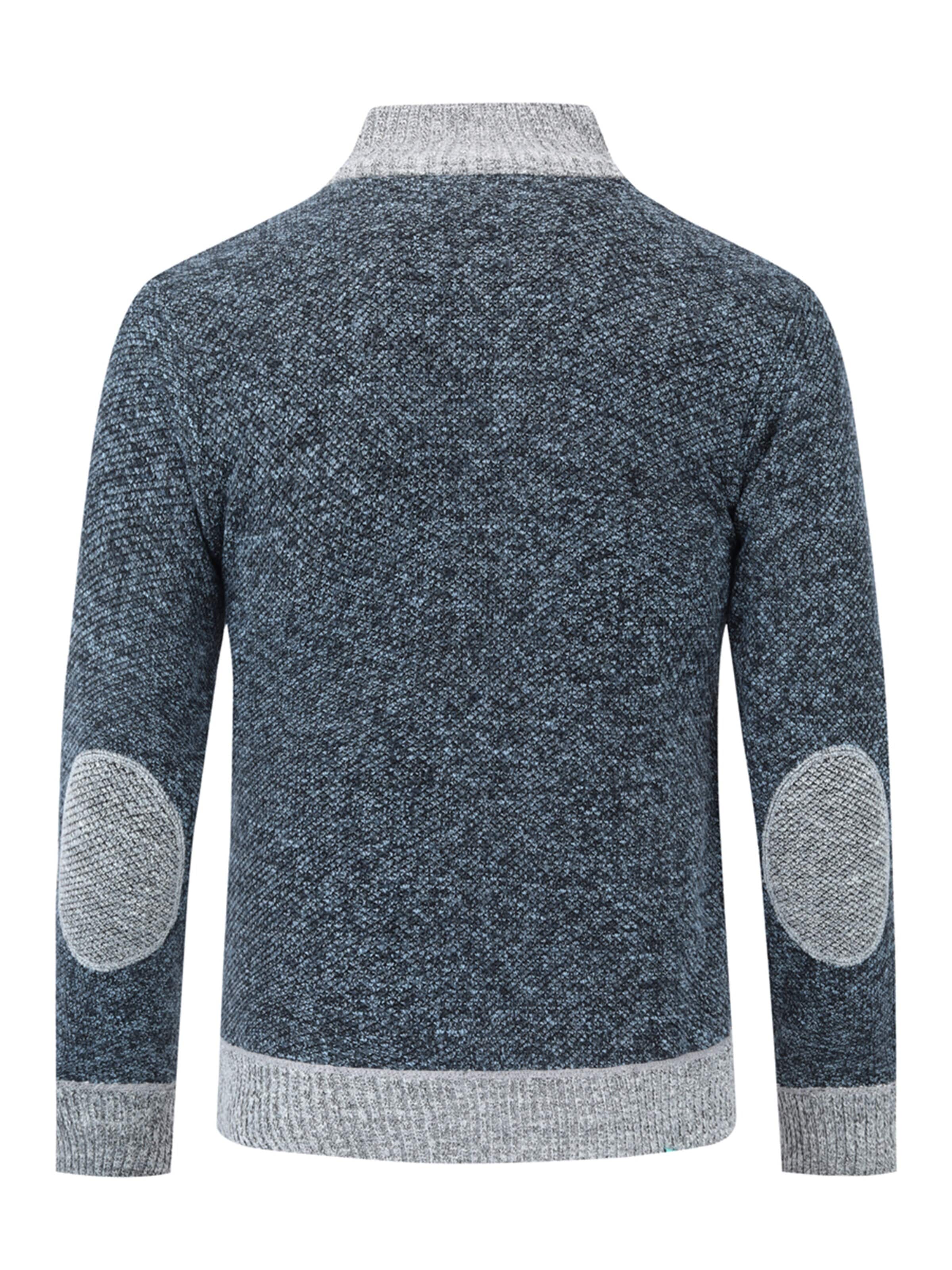 YOUTHUP Strickjacke 'Verarbeitung'‌‌‌‌‌‌‌‌‌‌ in Blau