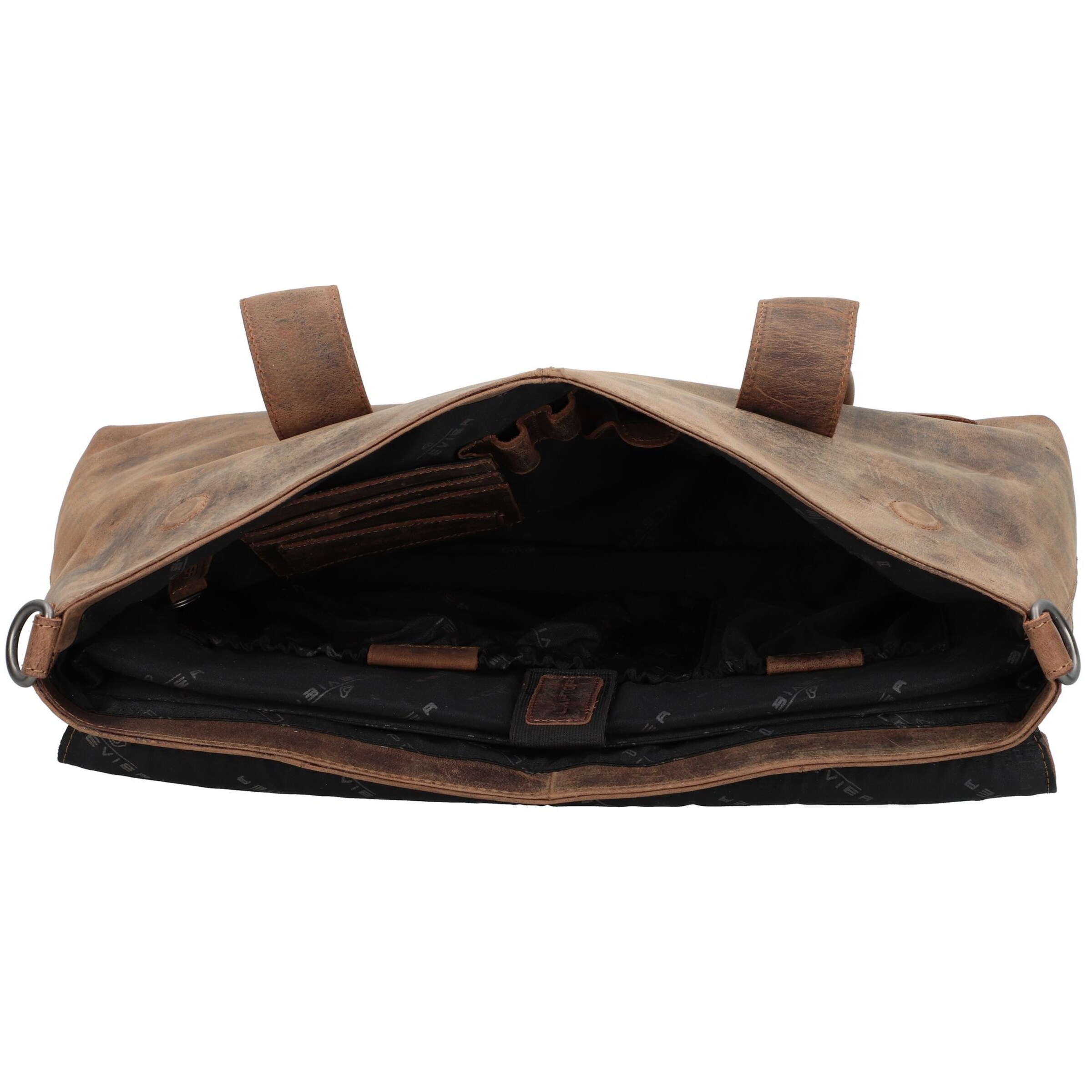 Plevier Schultertasche in Braun