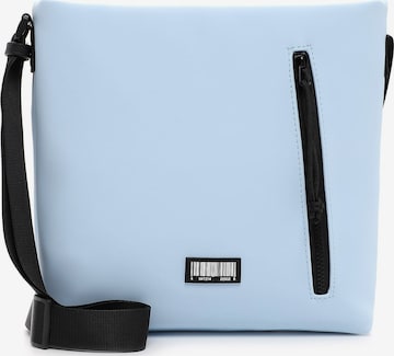 Borsa a spalla ' Kairo ' di Emily & Noah in blu: frontale