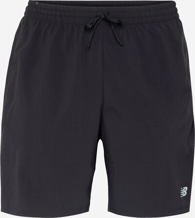 new balance Pantalon de sport 'Essentials 7' en gris argenté / noir, Vue avec produit